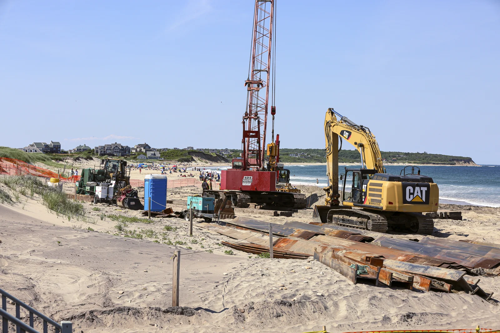 Cable landing construction